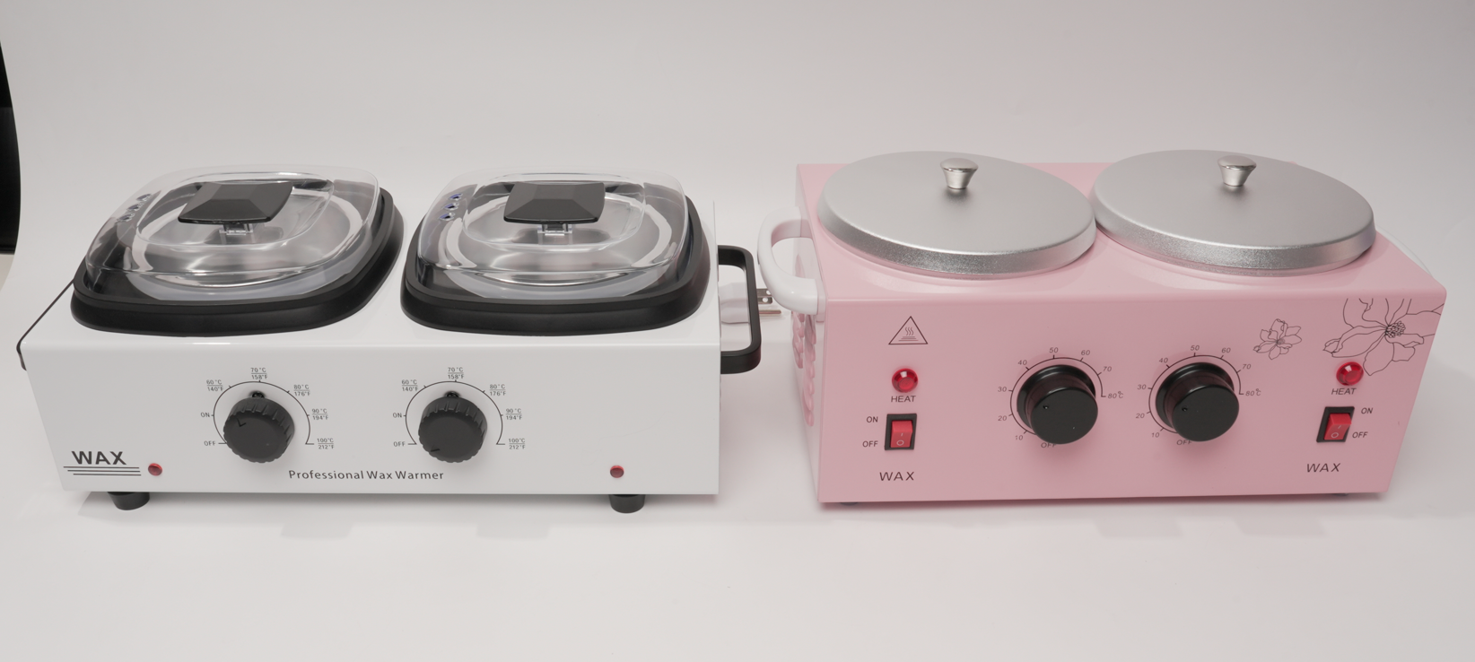 Dual Pot Wax Warmer--White