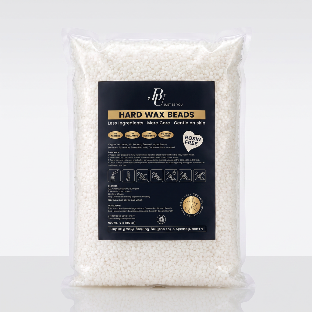 White Hard Wax Beads 10 lb | Sensitive Skin Formula | Rosin-Free