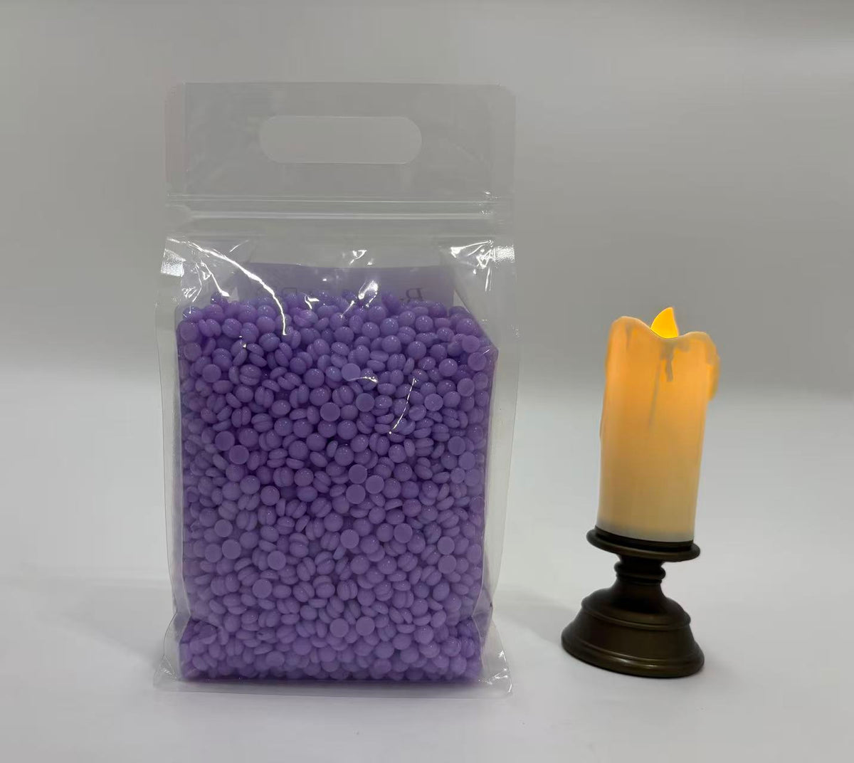 Lavender Gel Hard Wax Beads--1 lb | Rosin-Free