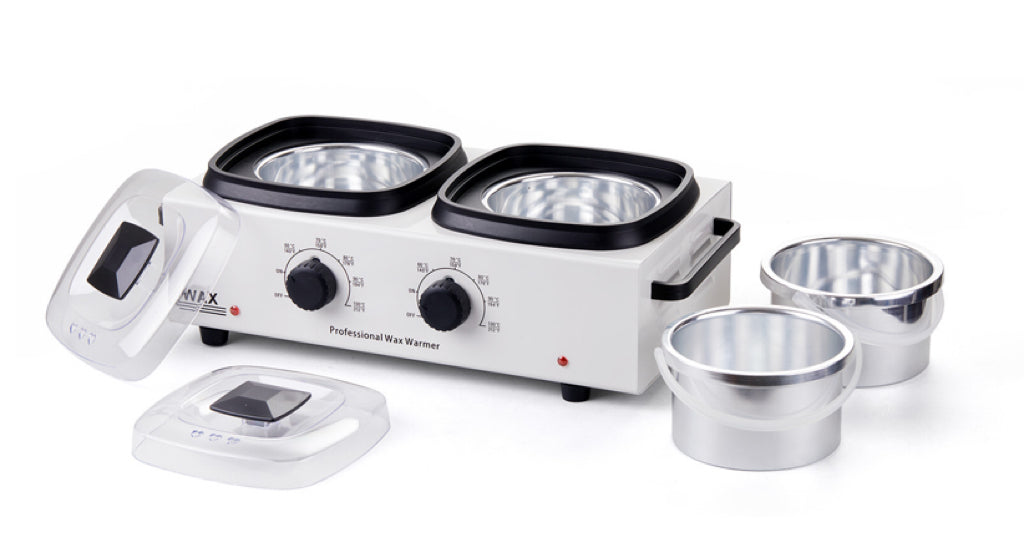 Dual Pot Wax Warmer--White