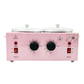 Dual Pot Wax Warmer--Pink