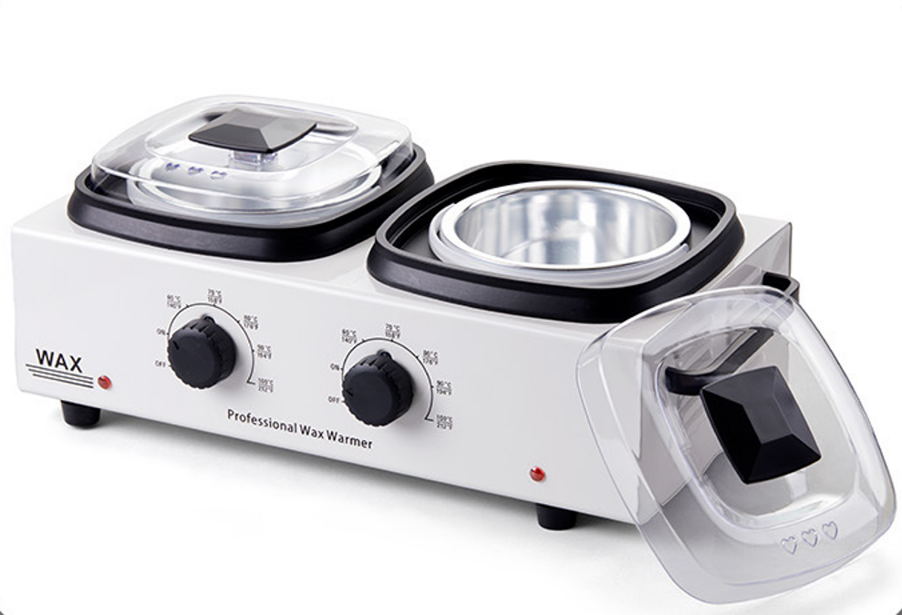 Dual Pot Wax Warmer--White