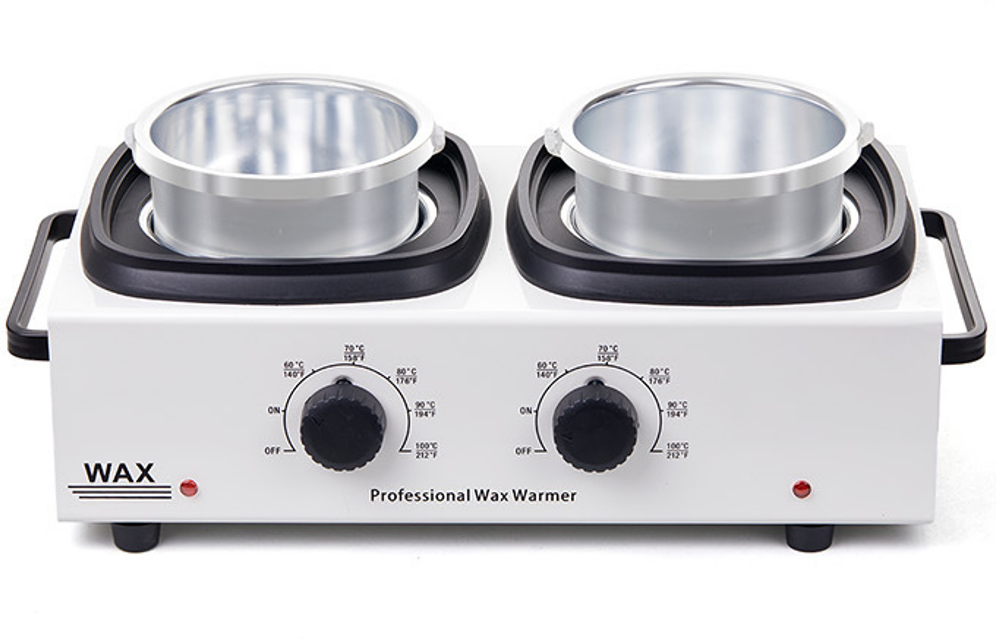 Dual Pot Wax Warmer--White
