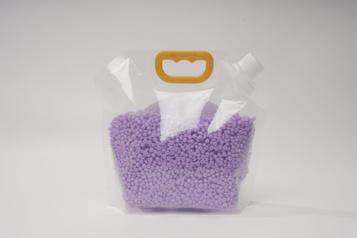 Lavender Gel Hard Wax Beads--2 lb | Rosin-Free