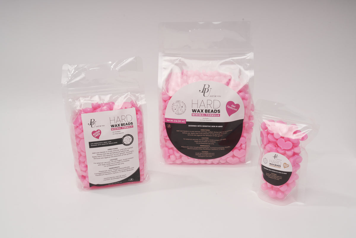 Pink Hard Wax Beads 2 lb |  Rosin-Free | Fragrance-Free