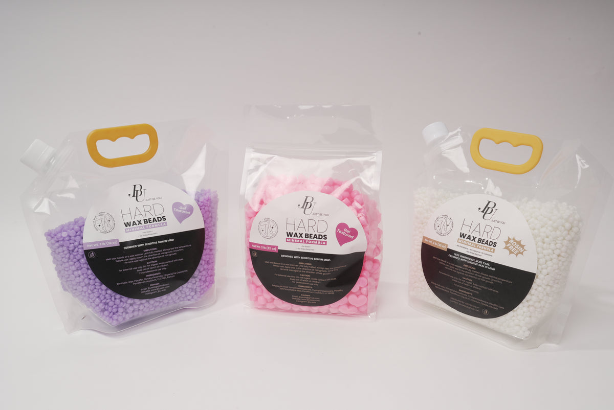 Pink Hard Wax Beads 2 lb |  Rosin-Free | Fragrance-Free