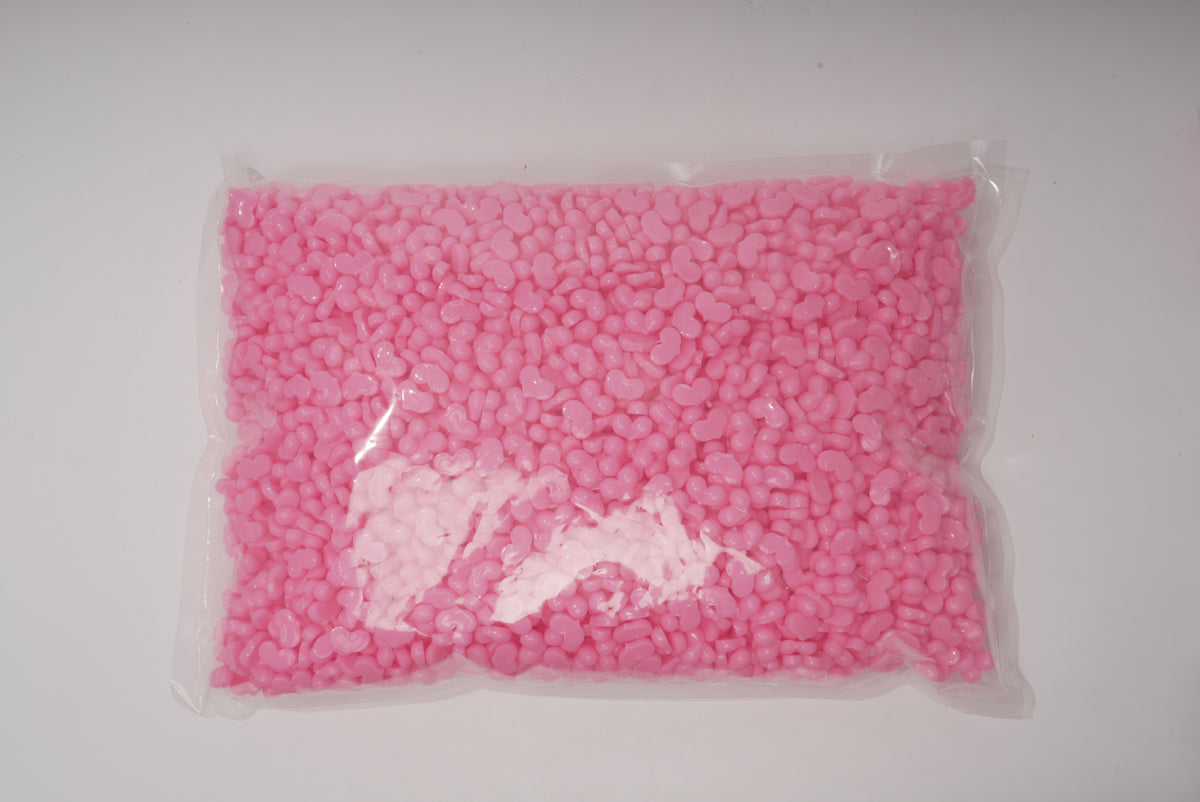 Pink Hard Wax Beads 10 lb |  Rosin-Free | Fragrance-Free