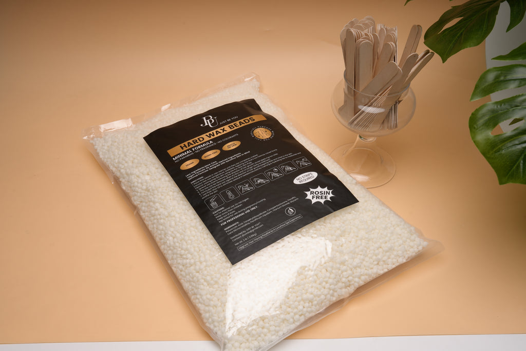 White hard wax beads -- 10 lb