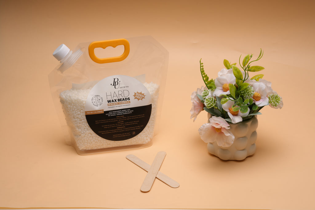 White hard wax beads --2 lb