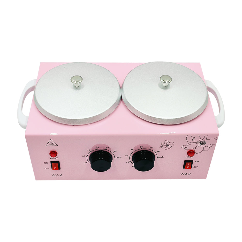 Dual Pot Wax Warmer--Pink