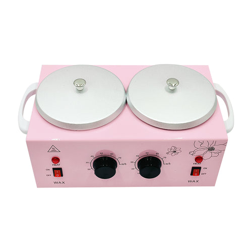 Dual Pot Wax Warmer--Pink