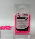 Pink hard wax beads--1 lb