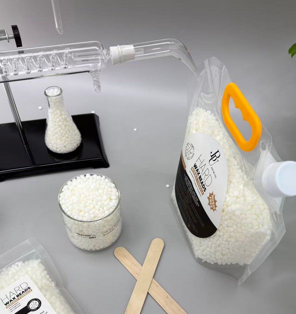 White Hard Wax Beads 2 lb | Sensitive Skin Formula | Rosin-Free